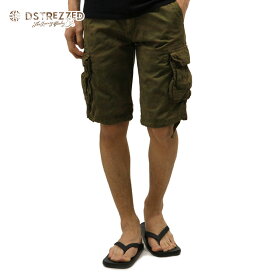 ディストレス ショートパンツ メンズ 正規販売店 DSTREZZED ボトムス FANCY CARGO PANTS SADDLE BROWN 515037 112 D00S15