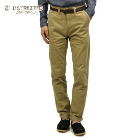 ディストレス チノパン メンズ 正規販売店 DSTREZZED ボトムス STRETCH TWILL CHINO PANTS AND BELT 501146AW17 50 KHAKI