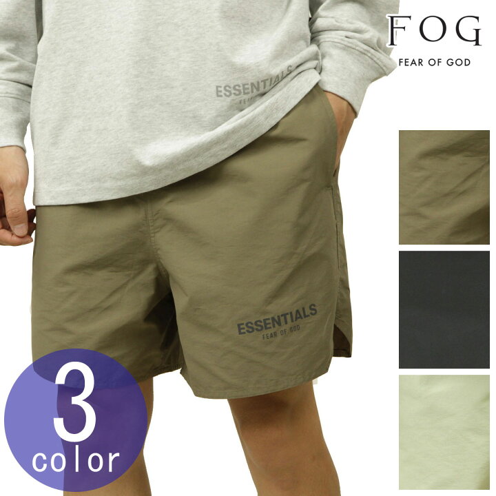 楽天市場】フィアオブゴッド fog essentials ショートパンツ メンズ  