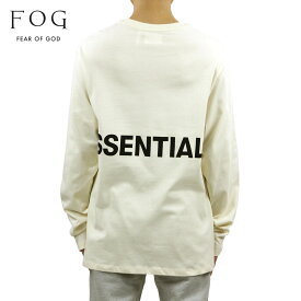 フィアオブゴッド fog essentials ロンT メンズ 正規品 FEAR OF GOD 長袖Tシャツ FOG - FEAR OF GOD ESSENTIALS BOXY GRAPHIC LONG SLEEVE T-SHIRT CREAM