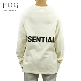 【ポイント10倍 4/24 20:00～4/27 9:59】 フィアオブゴッド fog essentials ロンT メンズ 正規品 FEAR OF GOD 長袖Tシャツ FOG - FEAR OF GOD ESSENTIALS BOXY GRAPHIC LONG SLEEVE T-SHIRT CREAM