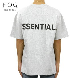 フィアオブゴッド fog essentials Tシャツ 正規品 FEAR OF GOD エッセンシャルズ 半袖Tシャツ ロゴ クルーネック FOG - FEAR OF GOD ESSENTIALS 3M LOGO BOXY T-SHIRT HEATHER GREY
