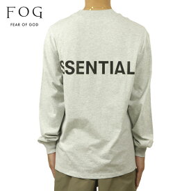 フィアオブゴッド fog essentials ロンT メンズ 正規品 FEAR OF GOD エッセンシャルズ 長袖Tシャツ ロゴ クルーネック FOG - FEAR OF GOD ESSENTIALS LONG SLEEVE BOXY T-SHIRT GREY