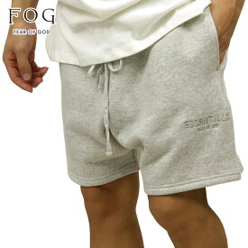 フィアオブゴッド fog essentials ショートパンツ メンズ 正規品 FEAR OF GOD スウェットハーフパンツ ボトムス FOG - FEAR OF GOD ESSENTIALS SWEAT SHORTS HEATHER GREY