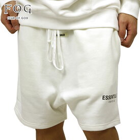 フィアオブゴッド fog essentials ショートパンツ メンズ 正規品 FEAR OF GOD スウェットハーフパンツ ボトムス FOG - FEAR OF GOD ESSENTIALS SWEAT SHORTS WHITE