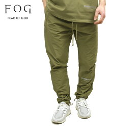 フィアオブゴッド fog essentials スウェットパンツ 正規品 FEAR OF GOD エッセンシャルズ ボトムス FOG - FEAR OF GOD ESSENTIALS NYLON TRACK PANTS OLIVE