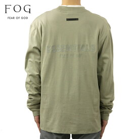 フィアオブゴッド ロンT メンズ 正規品 FEAR OF GOD エッセンシャルズ 長袖Tシャツ ロゴT クルーネック FEAR OF GOD ESSENTIALS LONG SLEEVE T-SHIRT 父の日 プレゼント ラッピング