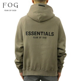 フィアオブゴッド fog essentials パーカー メンズ 正規品 FEAR OF GOD エッセンシャルズ プルオーバーパーカー バックプリント FOG - FEAR OF GOD ESSENTIALS PULLOVER HOODIE TAUPE