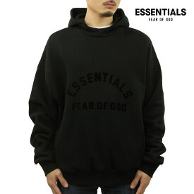 【ポイント10倍 5/23 20:00～5/27 1:59】 フィアオブゴッド fog essentials メンズ パーカー 正規品 FEAR OF GOD プルオーバー フーディー ロゴ ESSENTIALS FEAR OF GOD BONDING HOODIE JET BLACK