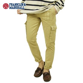 フランクリン マーシャル ショートパンツ メンズ 正規販売店 FRANKLIN＆MARSHALL カーゴパンツ ボトムス CARGO PANTS PAMR395 BEIGE D15S25