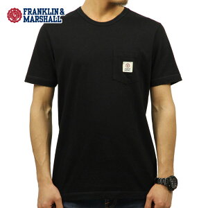 �y�|�C���g10�{ 4/4 20:00�`4/10 1:59�z �t�����N���� �}�[�V���� FRANKLIN��MARSHALL ���K�̔��X �����Y �����|�PT�V���c POCKET TEE BLACK TSMF196AN 4017 0021