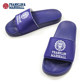 フランクリン マーシャル FRANKLIN＆MARSHALL 正規販売店 メンズ シャワーサンダル SHOWER SANDAL BLUETTE FTUA983 0025