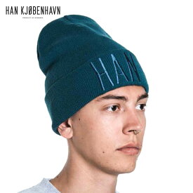 ハン HAN KJOBENHAVN 正規販売店 メンズ ニットキャップ 帽子 BEANIE - 1 D15S25