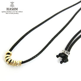 ハリム HARIM 正規販売店 ネックレス ROCK BEADS NECK K18COATING NECKLACE HRP103G