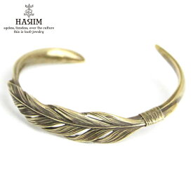 ハリム HARIM 正規販売店 バングル Owl feather bangle [sunlight] BANGLE HRA023BR