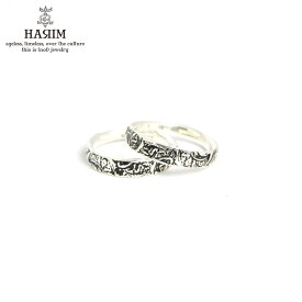 ハリム HARIM 正規販売店 指輪 リング ARABESQU DOUBLE RING SILVER HRR010SV