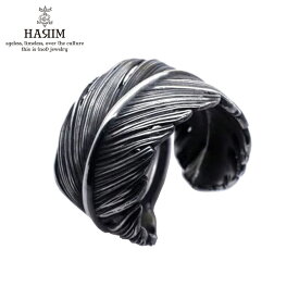 ハリム HARIM 指輪 リング HARIM FEATHER RING L HRR036SV SILVER 925 OXIDIZED BLACK