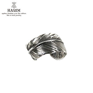 �n���� HARIM �w�� �����O HARIM FEATHER RING 2 SVBK HRR040 OX SILVER 925 OXIDIZED BLACK ���̓� �v���[���g ���b�s���O