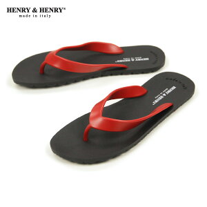 w[Ahw[ HENRYHENRY K̔X T_ tbp[ FRIPPER SANDAL NERO / RED 30/17
