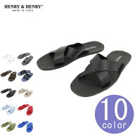 ヘンリーアンドヘンリー HENRY＆HENRY 正規販売店 メンズ レディース ビーチサンダル クロス CROSS SANDAL