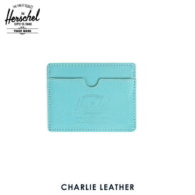 【ポイント10倍 販売期間 11/14 10:00〜11/17 9:59】 ハーシェル サプライ Herschel Supply 正規販売店 10045-00036-OS Charlie Leather Teal Pe