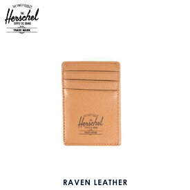 【ポイント10倍 販売期間 4/24 10:00～4/27 9:59】 ハーシェル サプライ Herschel Supply 正規販売店 10048-00034-OS Raven Leather Tan Pebbl
