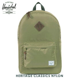ハーシェル バッグ 正規販売店 Herschel Supply ハーシェルサプライ バッグ Heritage Classics - Nylon 10007-00589-OS Fern D15S25