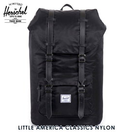 20%OFFセール 【販売期間 4/24 20:00～4/27 9:59】 ハーシェル バッグ 正規販売店 Herschel Supply ハーシェルサプライ バッグ Little America Classics - Nylon 10014-00587-OS Black D15S25