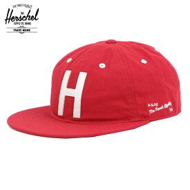 【ポイント10倍 5/9 20:00～5/16 1:59】 ハーシェル キャップ 正規販売店 Herschel Supply ハーシェルサプライ 帽子 Creston M/L Classics Headwear 1023-0024-ML Red D15S25
