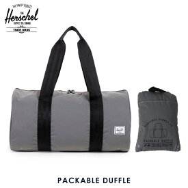 ハーシェル バッグ 正規販売店 Herschel Supply ハーシェルサプライ バッグ Packable Duffle - 3M Packable Day/Night 10078-00722-OS Silver Reflective D15S25