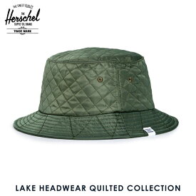 20%OFFクーポンセール 【利用期間 5/9 20:00～5/16 1:59】 ハーシェル ハット 正規販売店 Herschel Supply ハーシェルサプライ 帽子 Lake S/M HEADWEAR QUILTED COLLECTION 1025-0108-SM Army Quilted Nylon D15S25