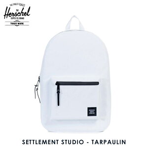 �n�[�V�F�� �o�b�O ���K�̔��X Herschel Supply �n�[�V�F���T�v���C �o�b�O �����b�N�T�b�N SETTLEMENT STUDIO - TARPAULIN 10005-01004-OS WHITE D15S25