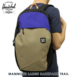 �n�[�V�F�� �o�b�N�p�b�N ���K�̔��X Herschel Supply �n�[�V�F���T�v���C �����b�N�T�b�N �o�b�O MAMMOTH LARGE BACKPACK TRAIL 10322-01628-OS BLACK/BRINDLE/SURF THE WEB 23L