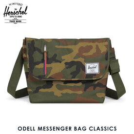 【ポイント10倍 4/24 20:00～4/27 9:59】 ハーシェル バッグ 正規販売店 Herschel Supply ハーシェルサプライ 鞄 ショルダーバッグ ODELL MESSENGER BAG CLASSICS | MESSENGERS 10262-00699-OS WOODLAND CAMO/MULTI ZIP