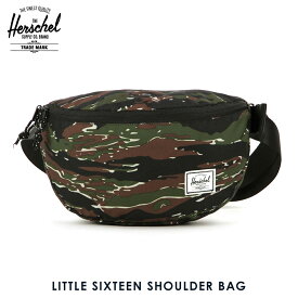 【ポイント10倍 販売期間 4/24 10:00～4/27 9:59】 ハーシェル バッグ 正規販売店 Herschel Supply ハーシェルサプライ 鞄 ショルダーバッグ LITTLE SIXTEEN SHOULDER BAG L16-04-TCM TIGER CAMO