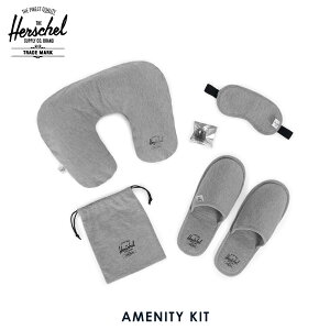 20%OFF�N�[�|���Z�[�� �y���p���� 8/4 20:00�`8/11 1:59�z �n�[�V�F�� �T�v���C Herschel Supply ���K�̔��X �@���p�����Z�b�g AMENITY KIT 10542-02256 HEATHERED GREY