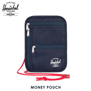 n[VF obO K̔X Herschel Supply n[VFTvC |[` obO MONEY POUCH 10531-00018-OS NAVY/RED NX}X v[g bsO