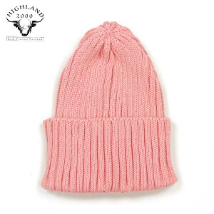 nCh2000 jbgLbv Y fB[X K̔X HIGHLAND2000 b`Lbv jbgX WATCH CAP COTTON REGULAR 2×2 HL2103 CORAL