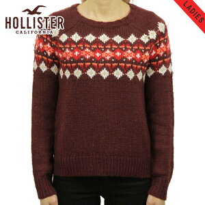 �z���X�^�[ �Z�[�^�[ ���f�B�[�X ���K�i HOLLISTER Patterned Crew Sweater 350-507-0569-528 D00S20