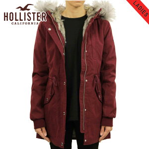 �z���X�^�[ �A�E�^�[ ���f�B�[�X ���K�i HOLLISTER �W���P�b�g �t�[�h�����O�R�[�g Stretch Faux-Fur-Lined Parka 344-445-0675-900