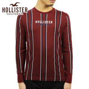 �z���X�^�[ ����T �����Y ���K�i HOLLISTER ����T�V���c �N���[�l�b�NT�V���c �X�g���C�v Stripe Logo Graphic Tee 323-243-2613-504 ���̓� �v���[���g ���b�s���O