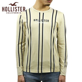 【ポイント10倍 4/24 20:00～4/27 9:59】 ホリスター ロンT メンズ 正規品 HOLLISTER 長袖Tシャツ フロントロゴ クルーネックTシャツ Logo Graphic Tee