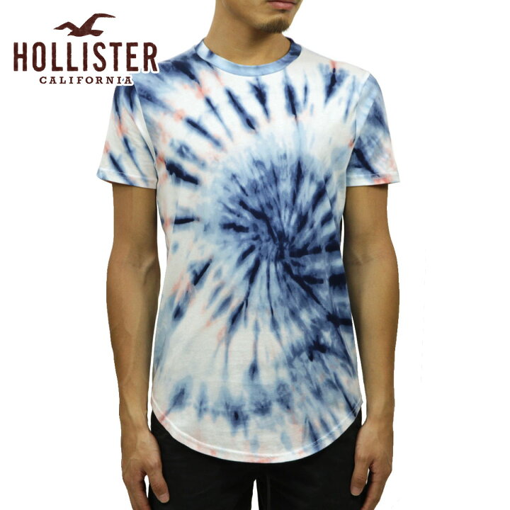 楽天市場 ポイント10倍 9 29 10 00 10 1 23 59 ホリスター Tシャツ メンズ 正規品 Hollister 半袖tシャツ クルーネックtシャツ タイダイ染め Tie Dye Curved Hem T Shirt 324 368 0623 226 ブランド品セレクトショップ Mixon