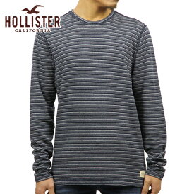 ホリスター ロンT メンズ 正規品 HOLLISTER 長袖Tシャツ Stripe Terry Crew T-Shirt 324-369-1209-204 D00S20