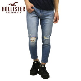 10%OFFクーポンセール 【利用期間 5/23 20:00～5/27 1:59】 ホリスター HOLLISTER 正規品 メンズ ストレッチスキニージーンズ Advanced Stretch Crop Super Skinny Jeans 331-380-1727-278