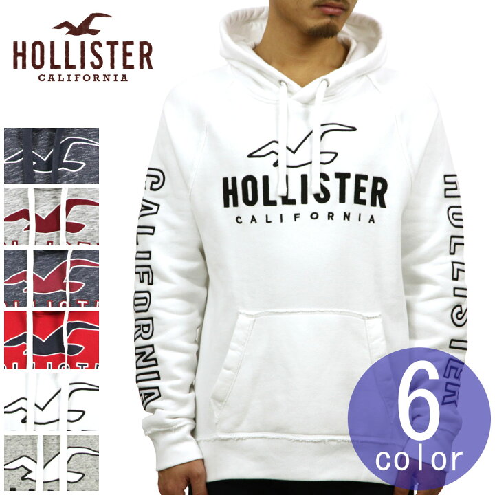 楽天市場】ホリスター HOLLISTER 正規品 メンズ ロゴアップリケ プル 