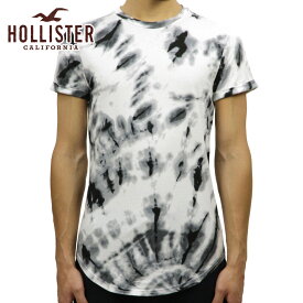 【ポイント10倍 4/24 20:00～4/27 9:59】 ホリスター HOLLISTER 正規品 メンズ カーブヘム 半袖Tシャツ Must-Have Curved Hem T-Shirt 324-368-0464-106