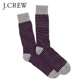 ジェイクルー ソックス メンズ 正規品 J.CREW 靴下 MICROSTRIPE TIPPED SOCKS D00S20