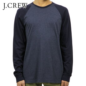 ジェイクルー ロンT メンズ 正規品 J.CREW 長袖Tシャツ LONG-SLEEVE BASEBALL TEE D20S30