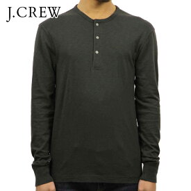 ジェイクルー ロンT メンズ 正規品 J.CREW 長袖Tシャツ TEXTURED COTTON HENLEY a9084 D00S20